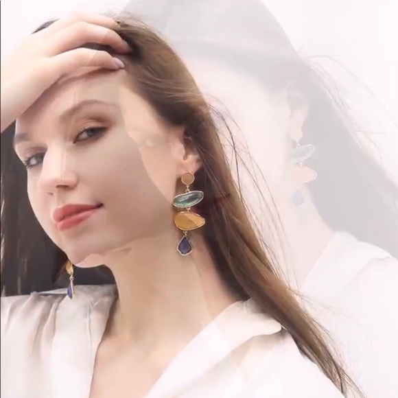 Private Label Jewelry Vintage Geometric Statement Earrings Poshmark